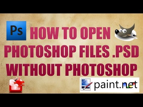 how to open psd file