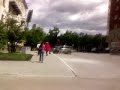 Novosibirsk. Summer. +20, Derjavina & Michurina st.