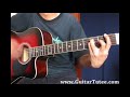 Hide Away (of Hilary Duff, by www.GuitarTutee.com)