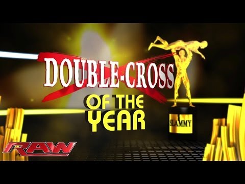 double - The Hounds of Justice present the Slammy Award for the Double-Cross of the Year.