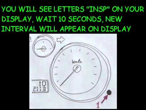 how to reset astra h trip computer