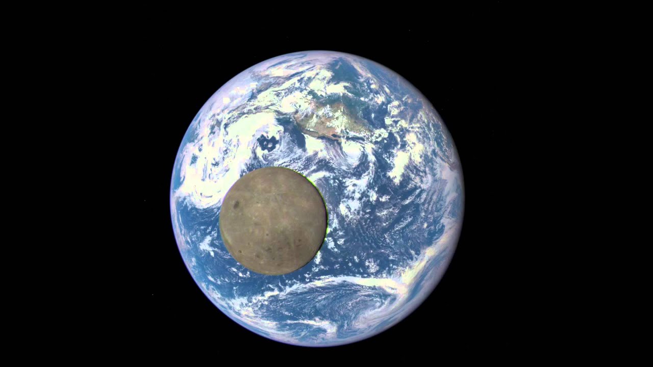 #фото дня | Обратная стороны Луны на фоне Земли. Фото.