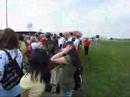 The Wave While Walking To The Vimy Memorial