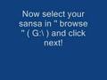How to install rockbox a on sansa e200 series