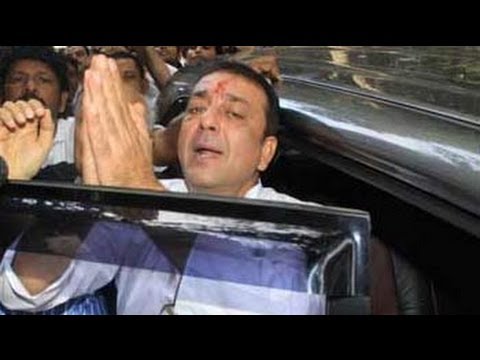 sanjay - Sanjay Dutt has been taken back to jail, hours after surrendering at a Mumbai court on Thursday afternoon. He will spend the night at Arthur Road Jail in Mum...