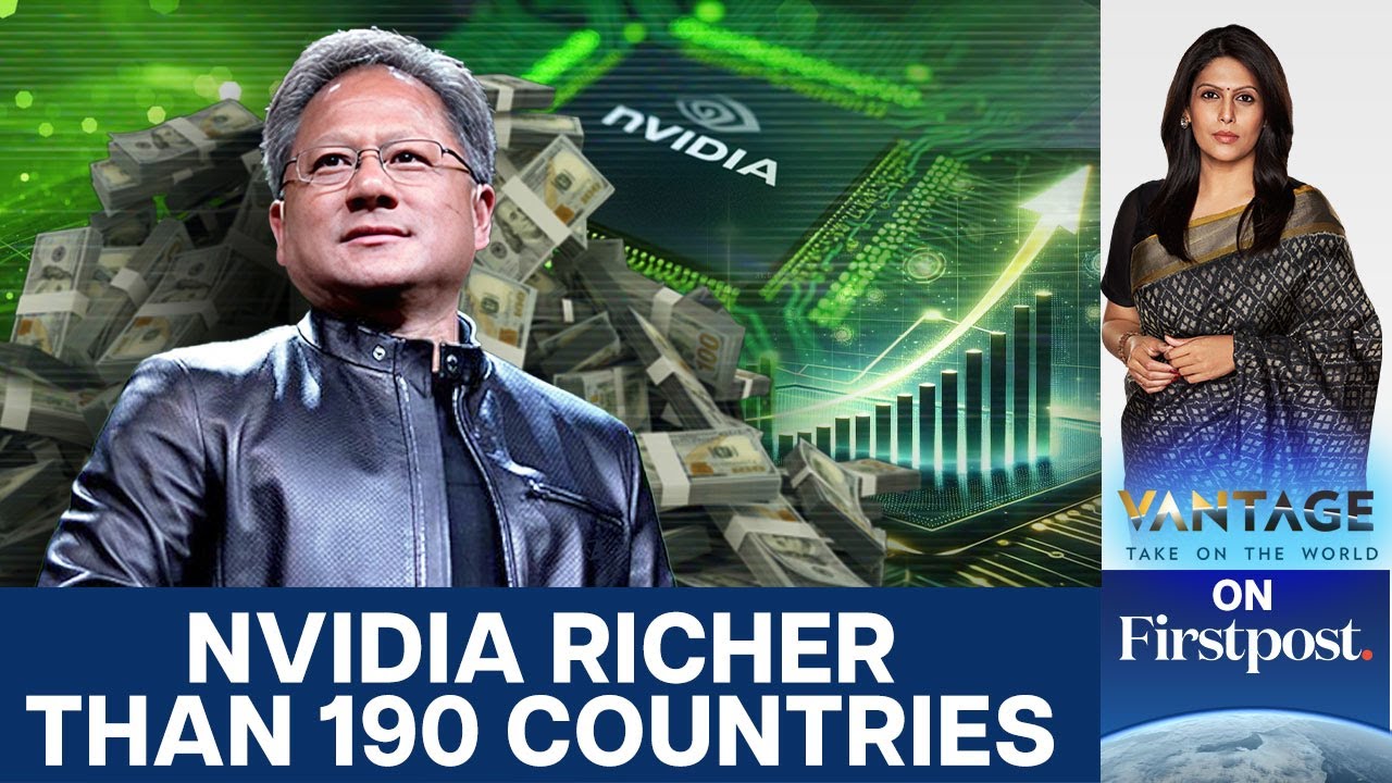 Nvidia Hit $4 Trillion: From Bankruptcy to owning AI future | Vantage with Palki Sharma