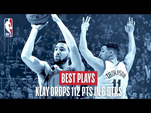 Video: Best Plays of Klay Thompson's Impressive 112 Points in 56 Minutes!
