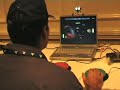 Playing a game with a head tracker