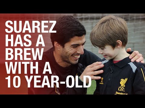 Luis Suarez as you've never seen him before
