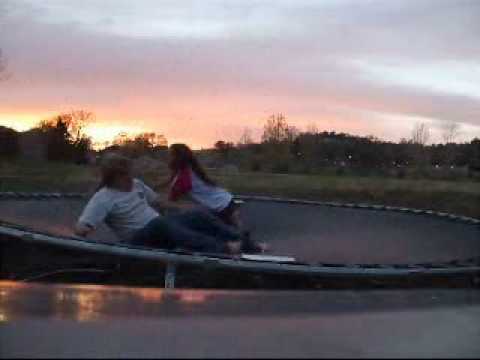 how to sink in a trampoline