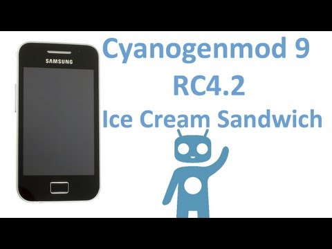 Cyanogenmod 9 RC4.2 Galaxy Ace (Español)