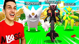 MEGA EVOLUTIONS POKEMON PIXELMON CRANE GAME MODDED BATTLE - Minecraft MEGA  Pokemon Modded MINIGAME 