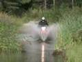 Honda XR 650 R at deep water...