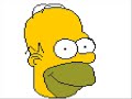Stick Figure vs. Homer Simpson