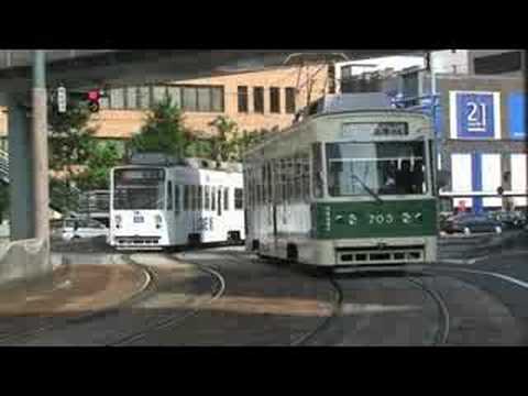 【広島電鉄】3700形・700形他＠鷹野橋
