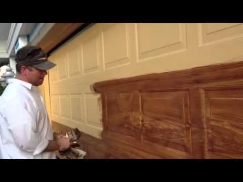 how to paint a garage door