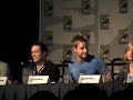 this is part 1 of the smallville comic-con 2008 panel held in san diego on sunday 07/27/08. moderating the panel was jeph loeb, who introduced allison mack (chloe), justin hartley (oliver), sam witwer (doomsday/davis bloome), and cassidy freeman (tess mercer). the new showrunners were also on hand to give the audience some spoilers about season 8: kelly souders, brian peterson, todd slavkin, and darren swimmer.

sorry in advance for any shakiness of the video - i was trying to videotape and keep my kids from squirming in their seats (we were in line an hour before the panel started!) unfortunately, they said we couldn't videotape the trailer that was shown during the panel and is mentioned at the end of this clip. i didn't want to get kicked out out, but i think somebody else videotaped the trailer which is floating around on youtube.
