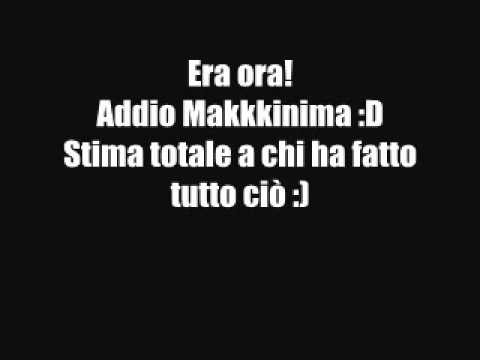 HANNO HACKERATO MAKKKINIMA... HANNO FATTO BENE