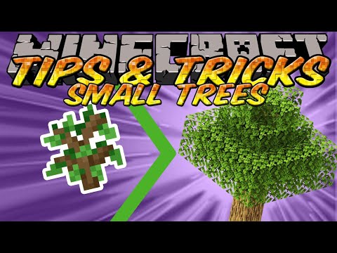 how to harvest trees in minecraft
