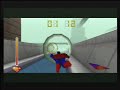a playthrough of the first level of superman for nintendo 64. played on a real nintendo 64 console.