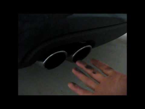 Audi B8 A4 Exhaust Tips Install