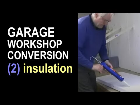 how to insulate garage ceiling