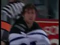 kovy gets tucker's high stick in the face, with no referee calls following, he gets the puck back... skates around the leafs zone deeking a few players and boooooom! elbow in tucker's face as the habs humiliate the leafs ;)