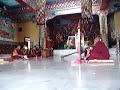 Puja in Nyingmapa Temple in Bodhi Gaya, India