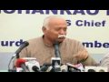 DR MOHAN RAO BHAGWAT AT CHANDIGARH :: 5/6 :: ATTENDS TO MEDIA'S QUESTIONS