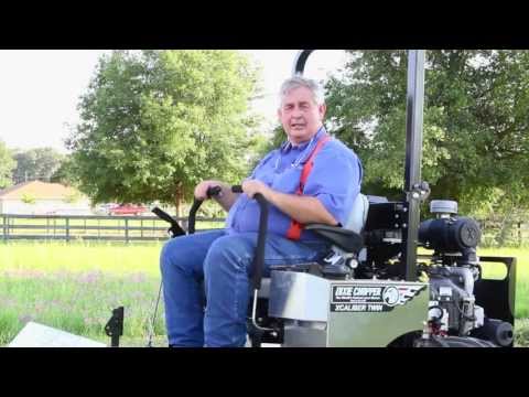 how to turn zero turn mower