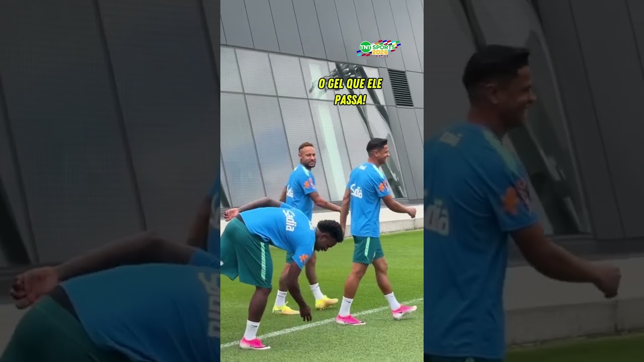 CADÊ O PRESENTE PRO IGOR THIAGO, NEY?! 🤣🇧🇷  #shorts