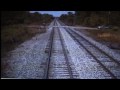Amtrak train - car collision footage - cab view (read description!!)