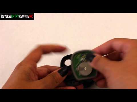 How To Replace Buick LeSabre Key Fob Battery 2001 – 2005