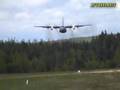 C-130 Hercules flying low!
