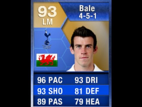 FIFA 13 TOTS BALE 93 Review & In Game Stats Ultimate Team