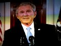 George W Bush Freezes On Live TV