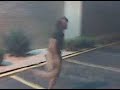 Hardcore danicing in the parking lot.
