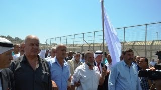 عقد راية الصلح في قرية عبلين عقد راية الصلح في قرية عبلين