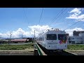 西松本駅12:34着「松本電気鉄道3000形電車(旧・京王3000系) 松本行き」