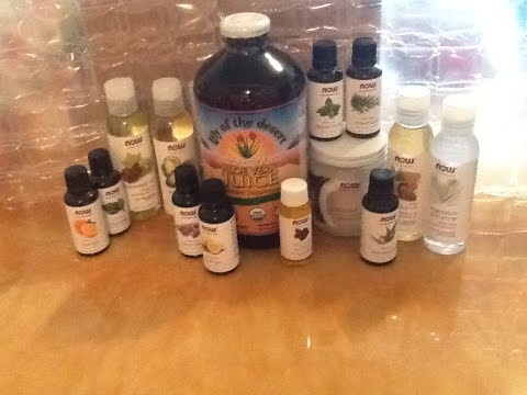 how to apply essential oils to hair