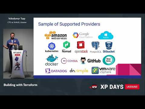 Video from XP Days Ukraine 2017: Building with Terraform