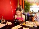 At a restaurant in China town in Las Vegas