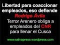 arena obliga a empleados públicos