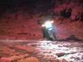 TW200 in the snow