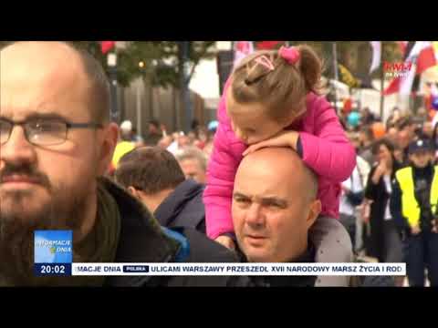 Ulicami Warszawy przeszedł XVII Narodowy Marsz Życia i Rodziny