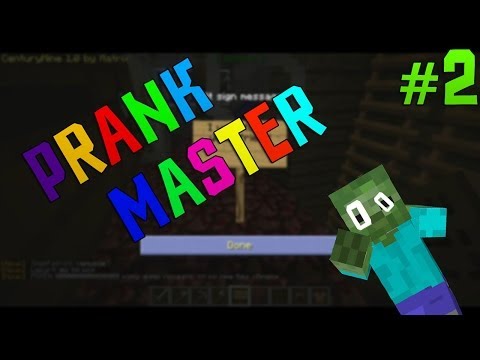 #2 ПРАНК МАСТЕР - Зомбии (MineCraft Pranks)