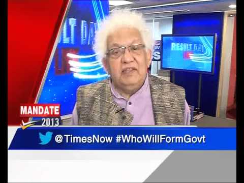 Result Day :Lord Meghnad Desai - Delhi may face Re-Election?