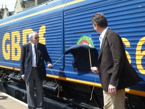 tube66 - today 66716 was named after the locomotive & carriage institution as this year marks their 100th birthday and to celebrate they had a loco from GBRF named in...