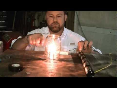 how to make a lightbulb light up with a lemon