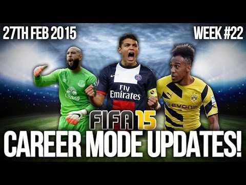FIFA 15: CAREER MODE UPDATES - 27/02/15 - Aubameyang, T.Silva, Howard & more!